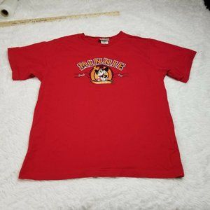 Walt Disney World Minnie Mouse T Shirt Large L Red